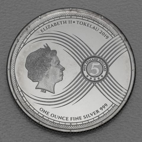 Silbermünze 1oz Tokelau - Chronos 2019