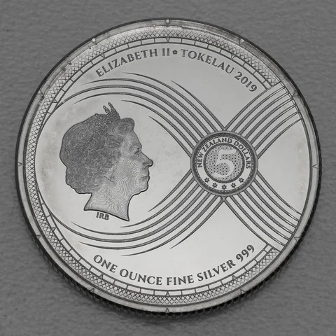 Silbermünze 1oz Tokelau - Chronos 2019