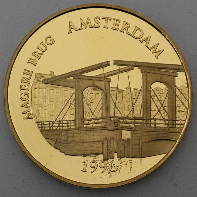 500 Francs Gedenkmünzen 1996 Amsterdam