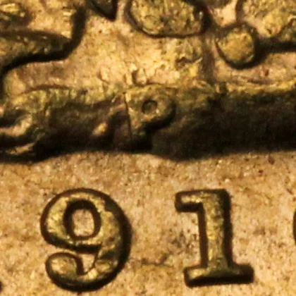 Sovereign Prägezeichen P = Perth