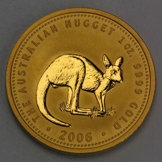 Australien Nugget / Känguru Goldmünze 2006