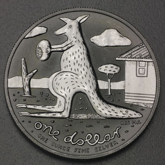 Känguru Silbermünzen