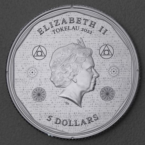 Silbermünze 1oz Tokelau Vivat Humanitas 2022
