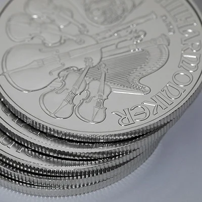 1oz Platinmünze Wiener Philharmoniker, Riffelrand