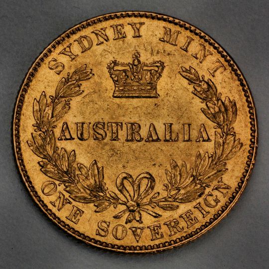 Australische Sovereign Goldmünze