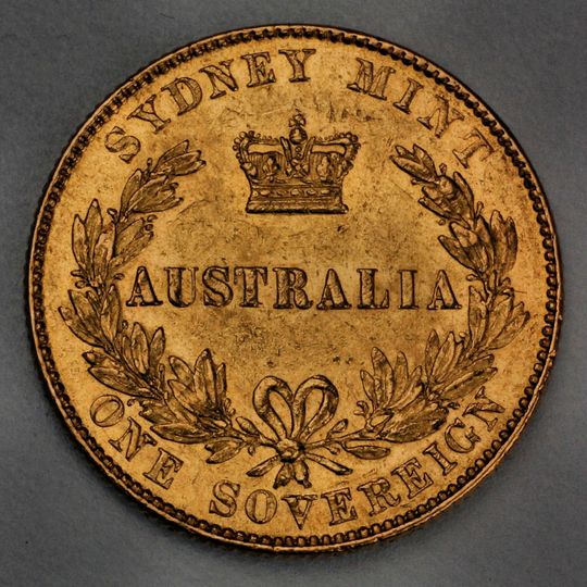 Australische Sovereign Goldmünze
