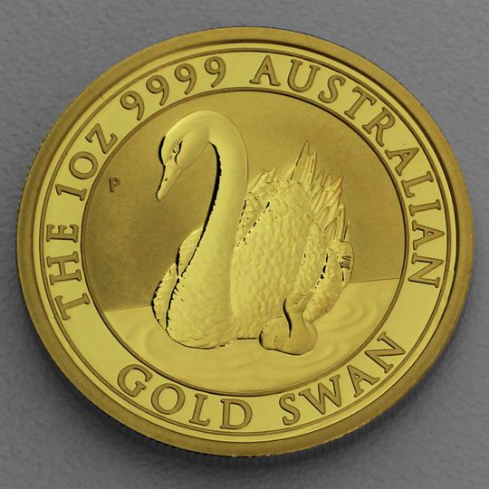 1oz Golden Swan Australien 2018