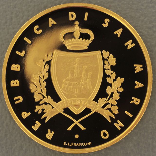 50 Euro Goldmünze San Marino 2008