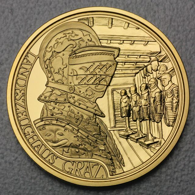 50 Euro Goldmünze Österreich 2011 Provdentla Brunnen