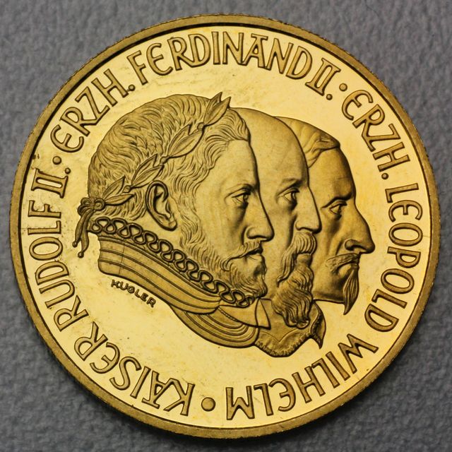 500 Schilling Goldmünze Österreich 1993 Rudolf II