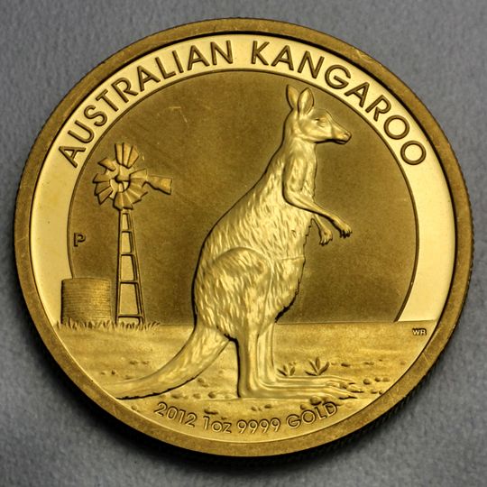 Australian Kangaroo Goldmünze 201