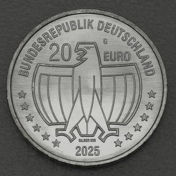 Silbermünze 20 Euro 2025