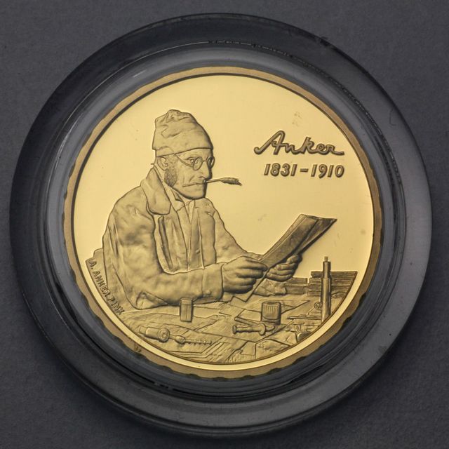 Schweizer 50 Franken Gedenkgoldmünze 2010