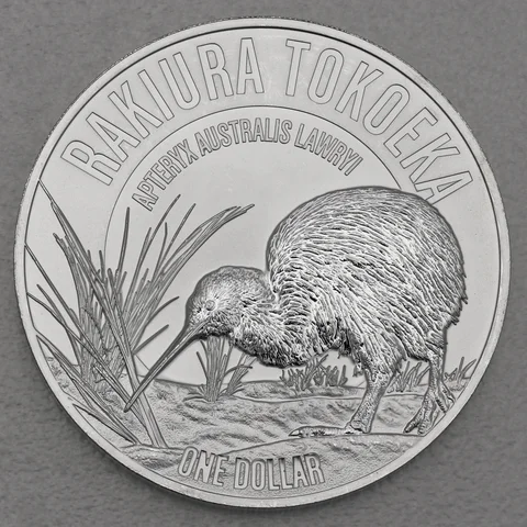 Silbermünze 1oz Neuseeland New Zealand Kiwi 2017