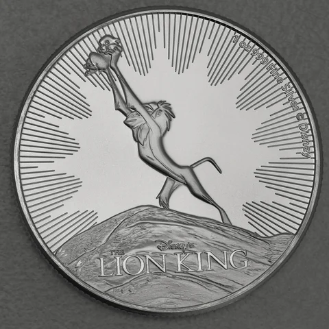Silbermünze 1oz Disney's Lion King 2020 "Circle of Life"
