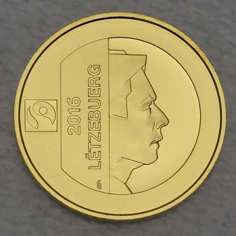 10 Euro Goldmünze Luxemburg 2016 Maus Ketti