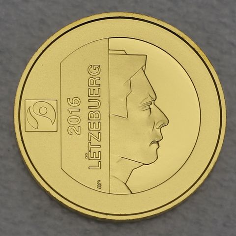 10 Euro Goldmünze Luxemburg 2016 Maus Ketti