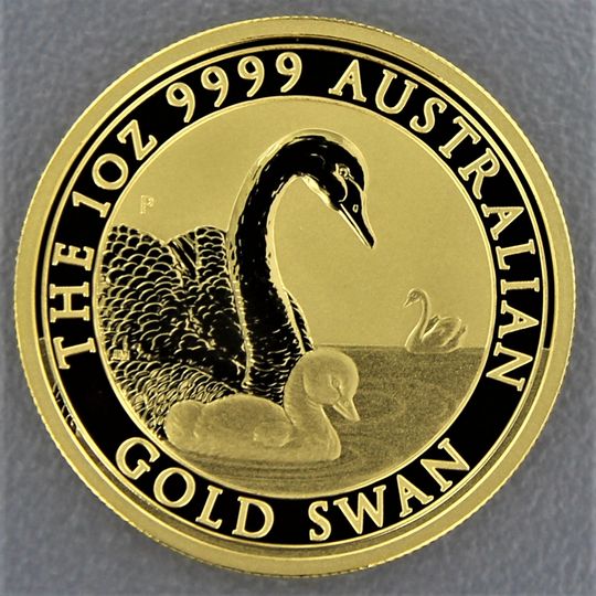 1oz Golden Swan Australien 2019