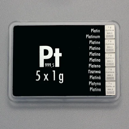 5g Platin CombiBar® Tafelbarren