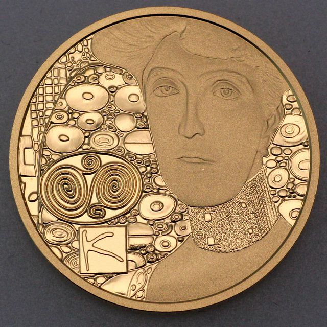 Goldmünze 50 Euro Österreich 2012 - Adele Bloch-Bauer - Klimt und seine Frauen