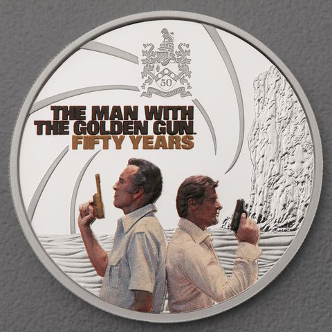 Silbermünze 1oz "The Man with the golden Sun" 2024 koloriert