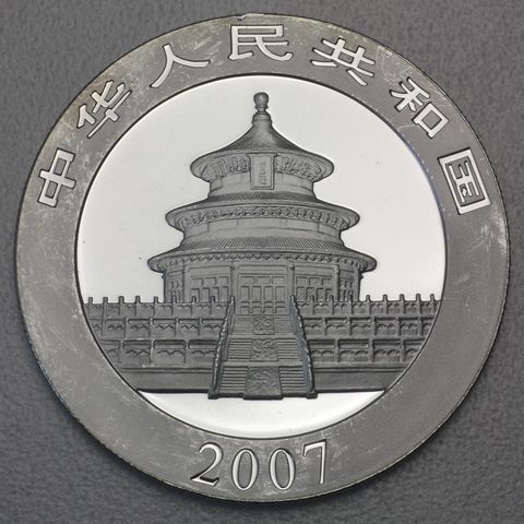 1oz Silbermünze Panda, 2007