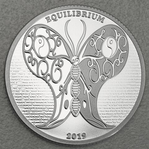 Silbermünze 1oz Tokelau Equilibrium 2019