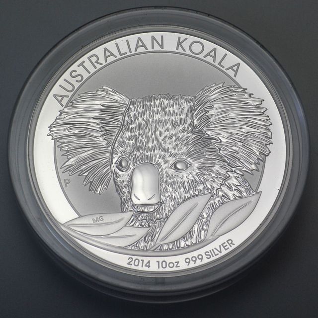 Koala Silbermünze Motiv 2014