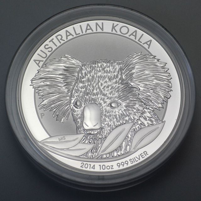 Koala Silbermünze Motiv 2014