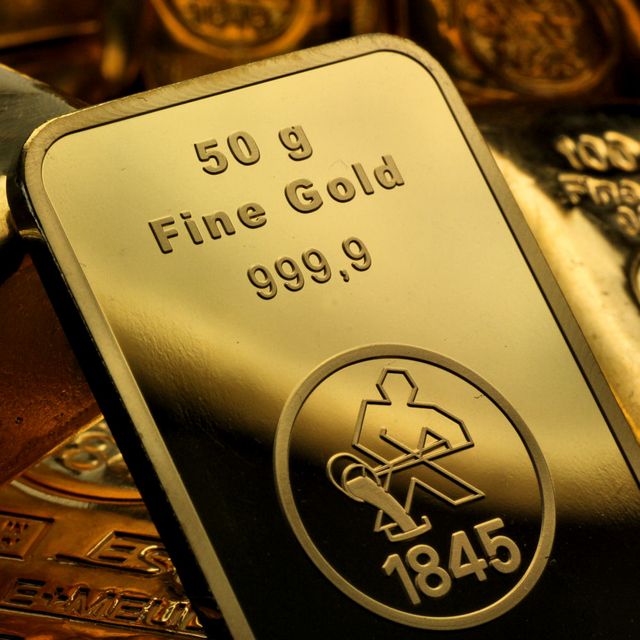 50g Goldbarren
