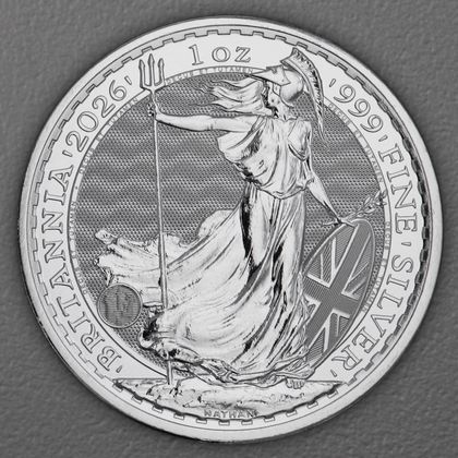 1oz Silbermünze Britannia 2026