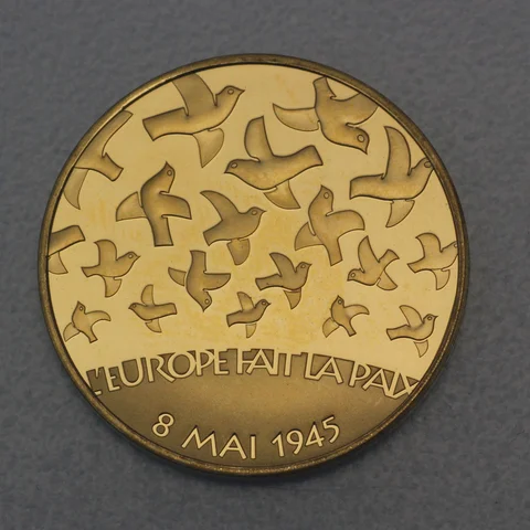 Goldmünze 10 Euro Frankreich 2005 - Erinnerung an Schlacht von Austerlitz