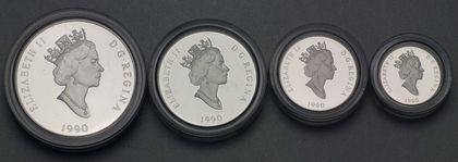 Beispielbild Platinmünzen Kanada 1 oz, 1/2 oz, 1/4 oz, 1/10 oz Platin