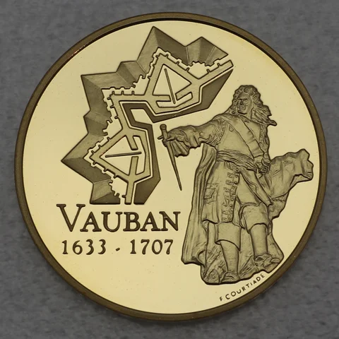 Goldmünze 10 Euro Frankreich 2007 - Vauban