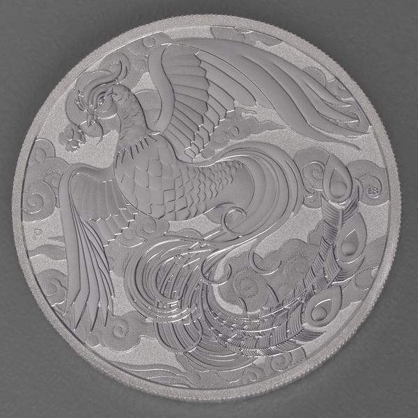 Silbermünze 1oz Chinese Myths and Legends 2022 - Phoenix