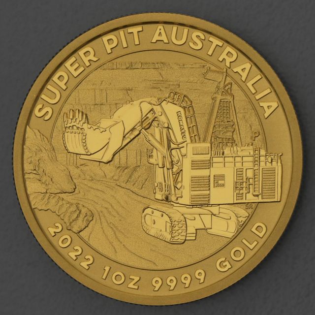 Goldmünze 1oz Australien Super Pit 2022