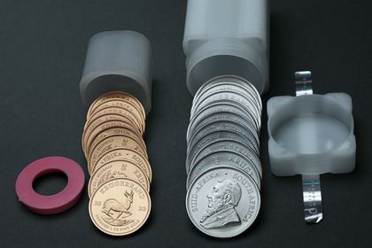 Krügerrand Anlagemünzen in Tubes