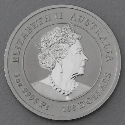 1oz Platinmünze Lunar III, 2023
