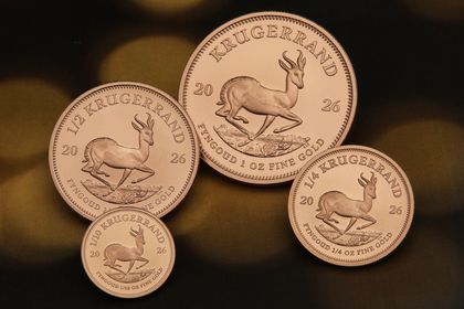 Goldmünze Krügerrand 2026 in verschiedenen Stückelungen 