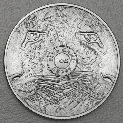 Silbermünze 1oz Big Five Serie I - 2020 Leopard