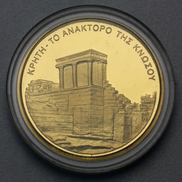 Goldmünze 100 Euro Griechenland 2003 Knossos