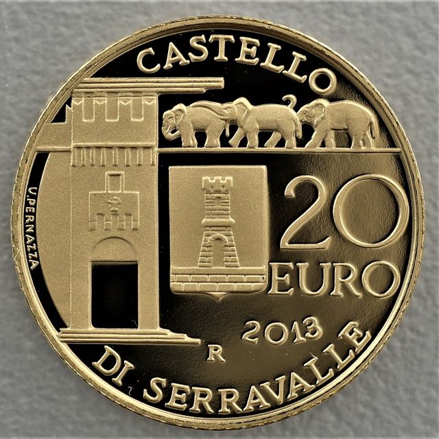 20 Euro Goldmünze San Marino 2013