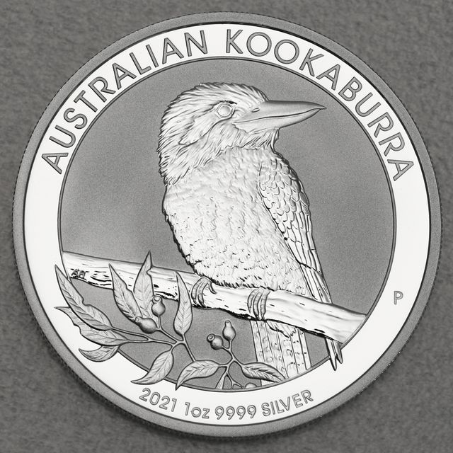 1oz Silbermünze Kookaburra 2021