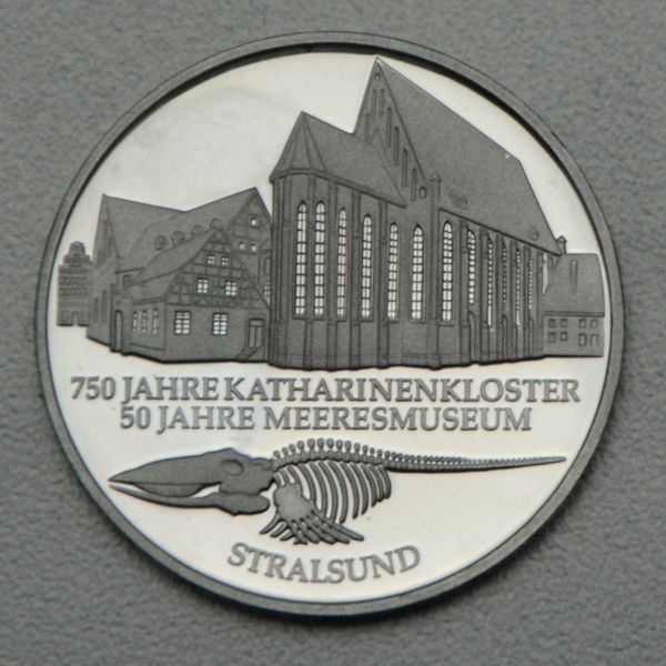 Silbermünze BRD 10 DM 2001