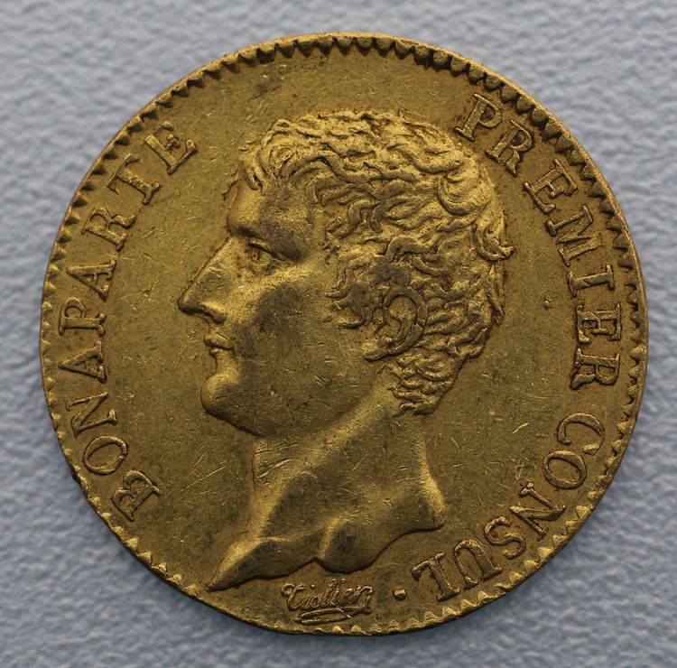 20F Goldmünze Bonaparte