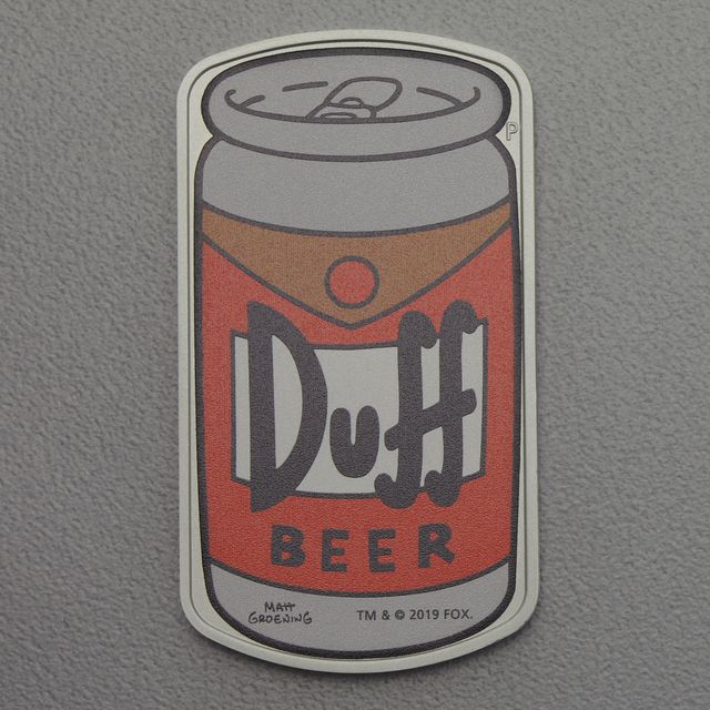 Silber Münzbarren 1oz The Simpsons 2019 - Duff Beer coloriert