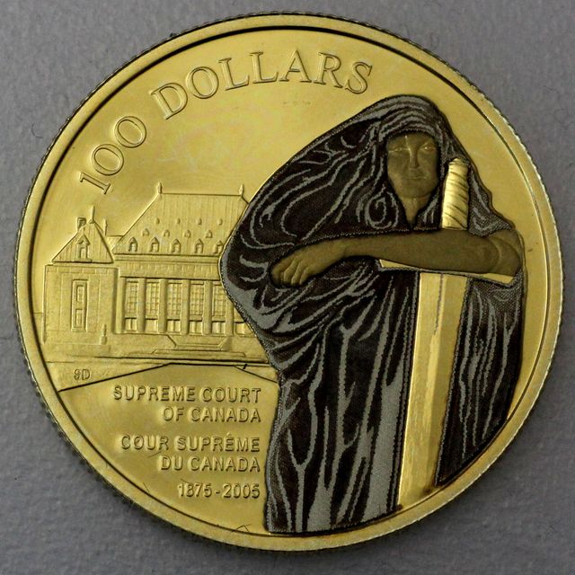 100 Dollars Goldmünze Kanada 2005