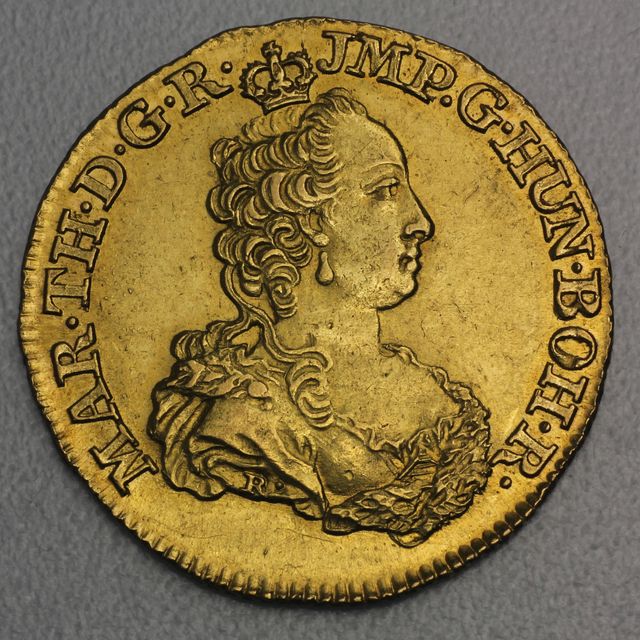 Ungarn / Antwerpen 2 Sovereign 1750