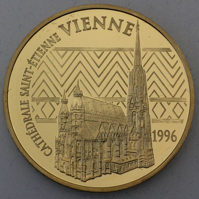 500 Francs Gedenkmünzen 1996 Wien