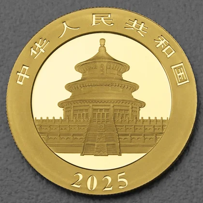 Goldmünze China Panda, 30g, 2025